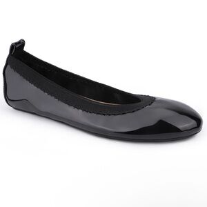 Yosi Samra Kids NWOB Foldable Black Ballet Flat size 11